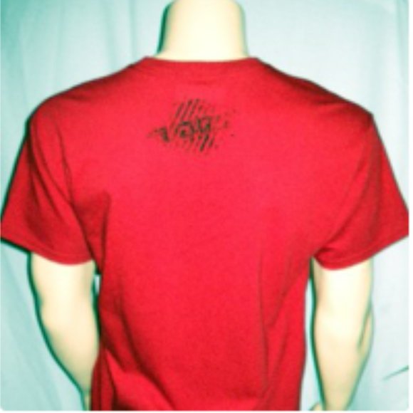 VANS Red Large T Shirt Skateboarding NWT Old Stock - Picture 3 of 5